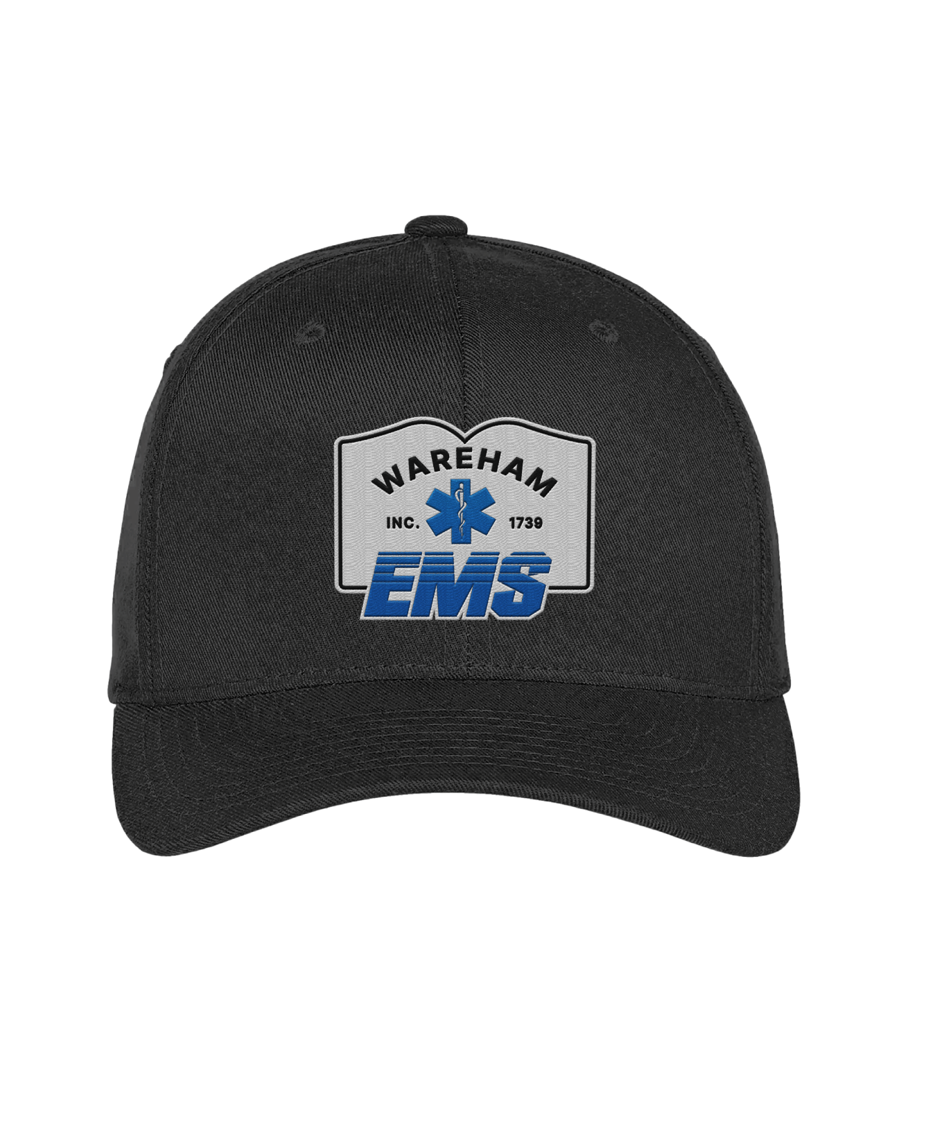 Wareham EMS Embroidered Flexfit Cap - Town Sign