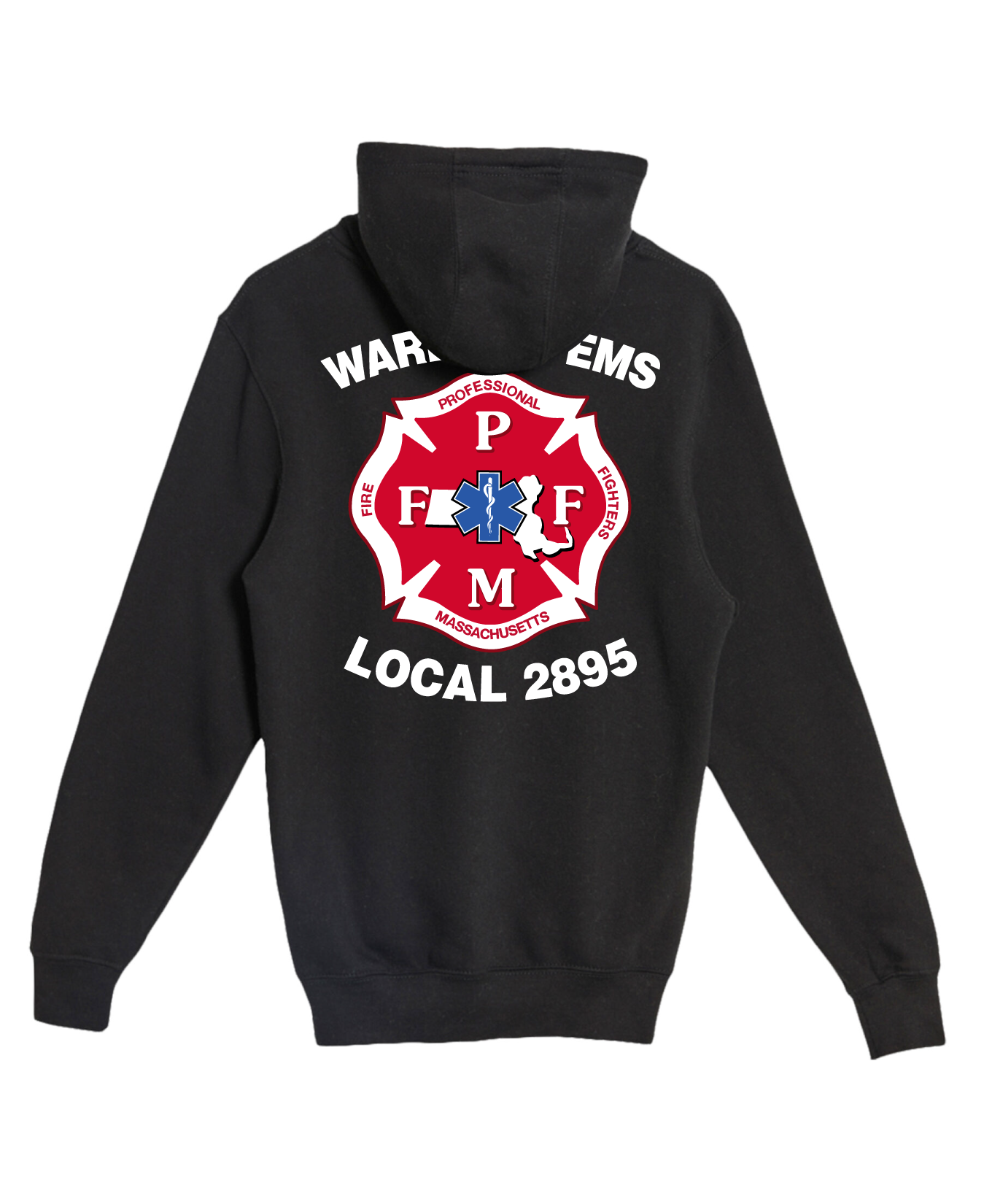 Wareham EMS Comfort Unisex Hooded Sweatshirt - Local 2895