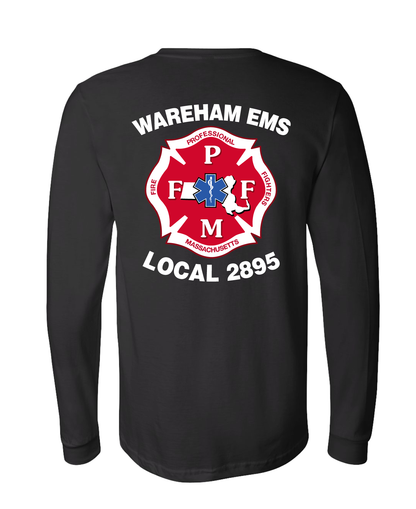 Wareham EMS Comfort Unisex Cotton LS Tee - Local 2895