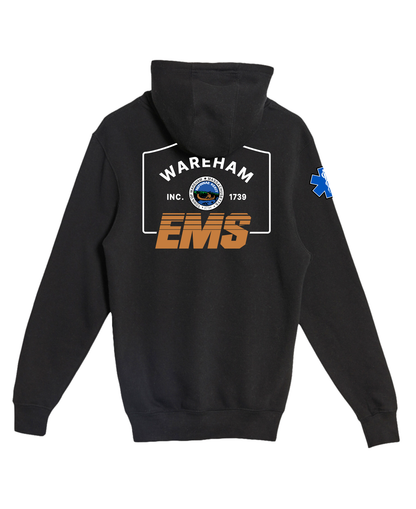 Wareham EMS Comfort Unisex Hooded Sweatshirt - Town Sign