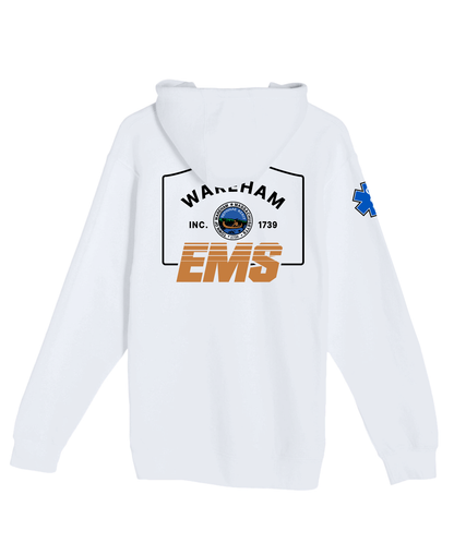 Wareham EMS Comfort Unisex Hooded Sweatshirt - Town Sign