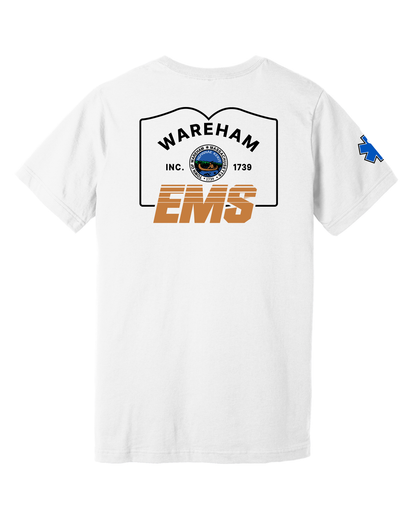 Wareham EMS Comfort Unisex Cotton SS Tee - Town Sign