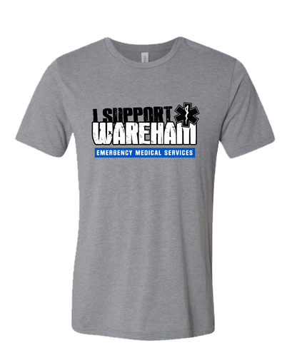 Wareham EMS Comfort Unisex Triblend SS Tee - American Flag