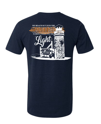 Wareham EMS Comfort Unisex Triblend SS Tee - Lighthouse