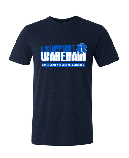 Wareham EMS Comfort Unisex Triblend SS Tee - American Flag