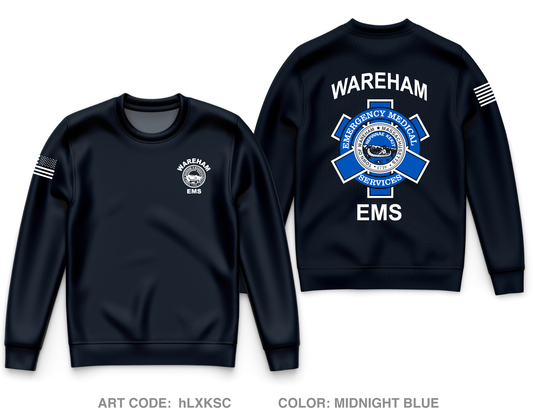 Wareham EMS Private Collection Core Men's Crewneck Performance Sweatshirt