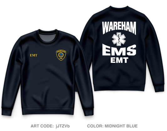 Wareham EMS Private Collection Core Men's Crewneck Performance Sweatshirt